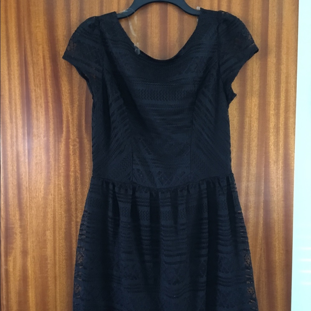 Black dress - polyester