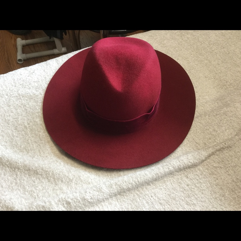 Red Zara Floppy Hat