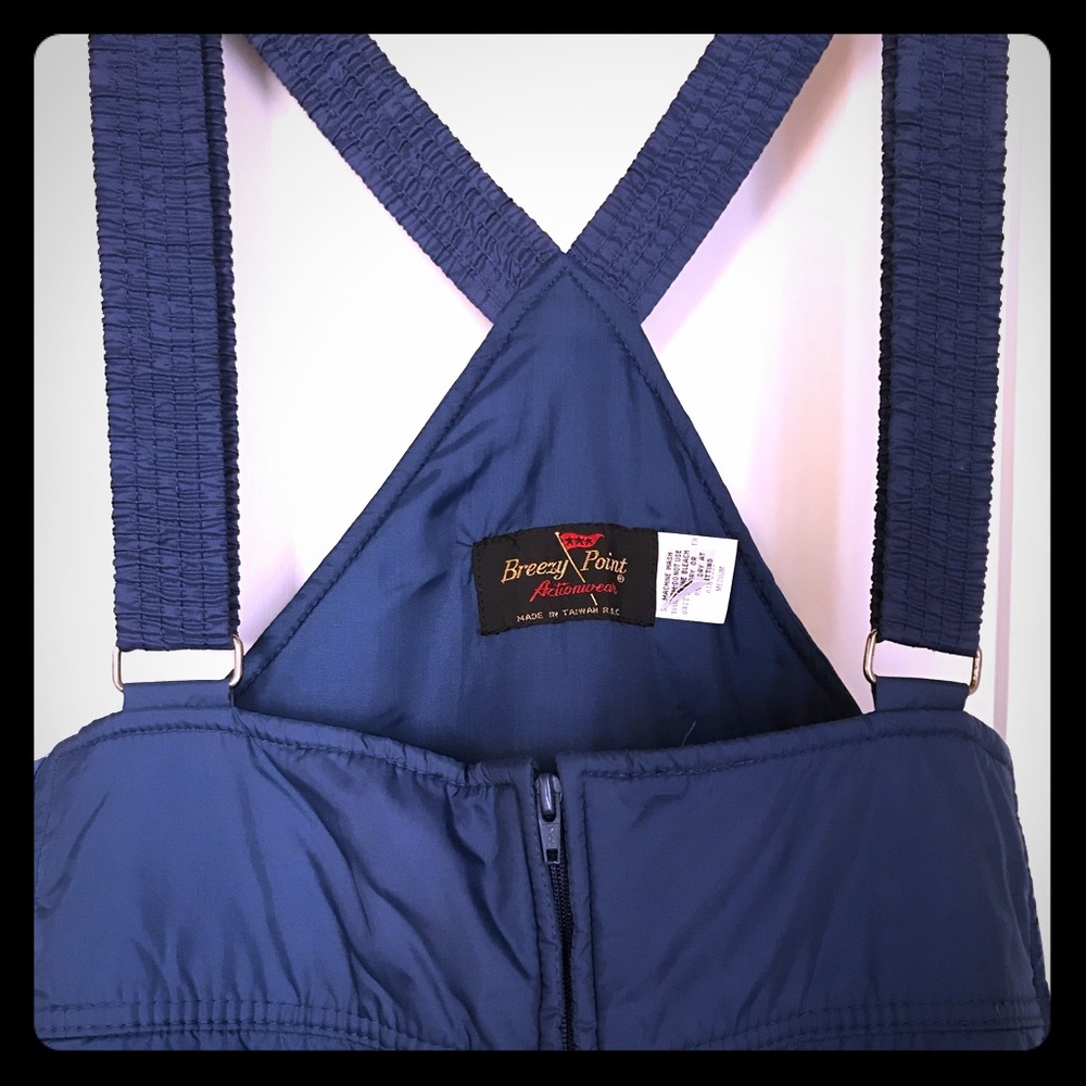 Men's bib ski pants size Medium