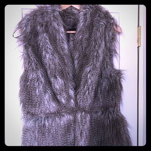 Beautiful Zara fur vest.