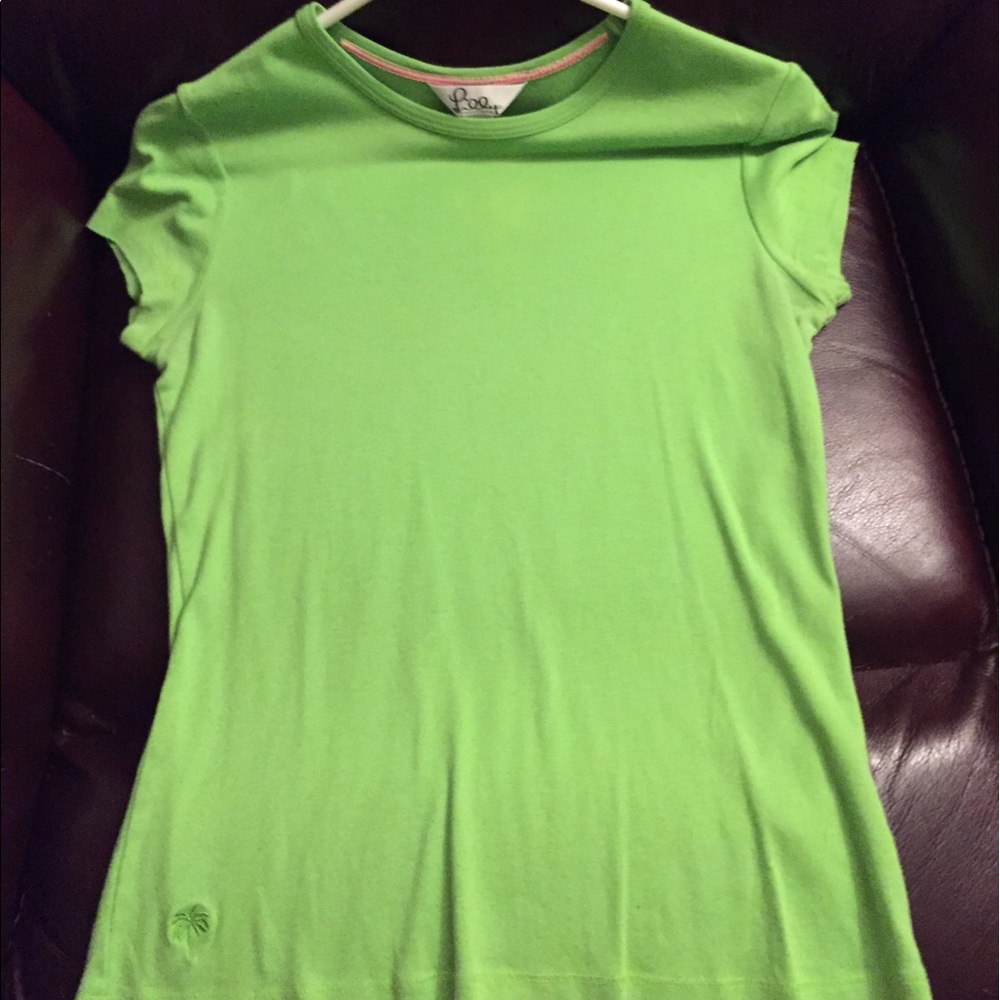EUC Lilly Pulitzer Green Tshirt
