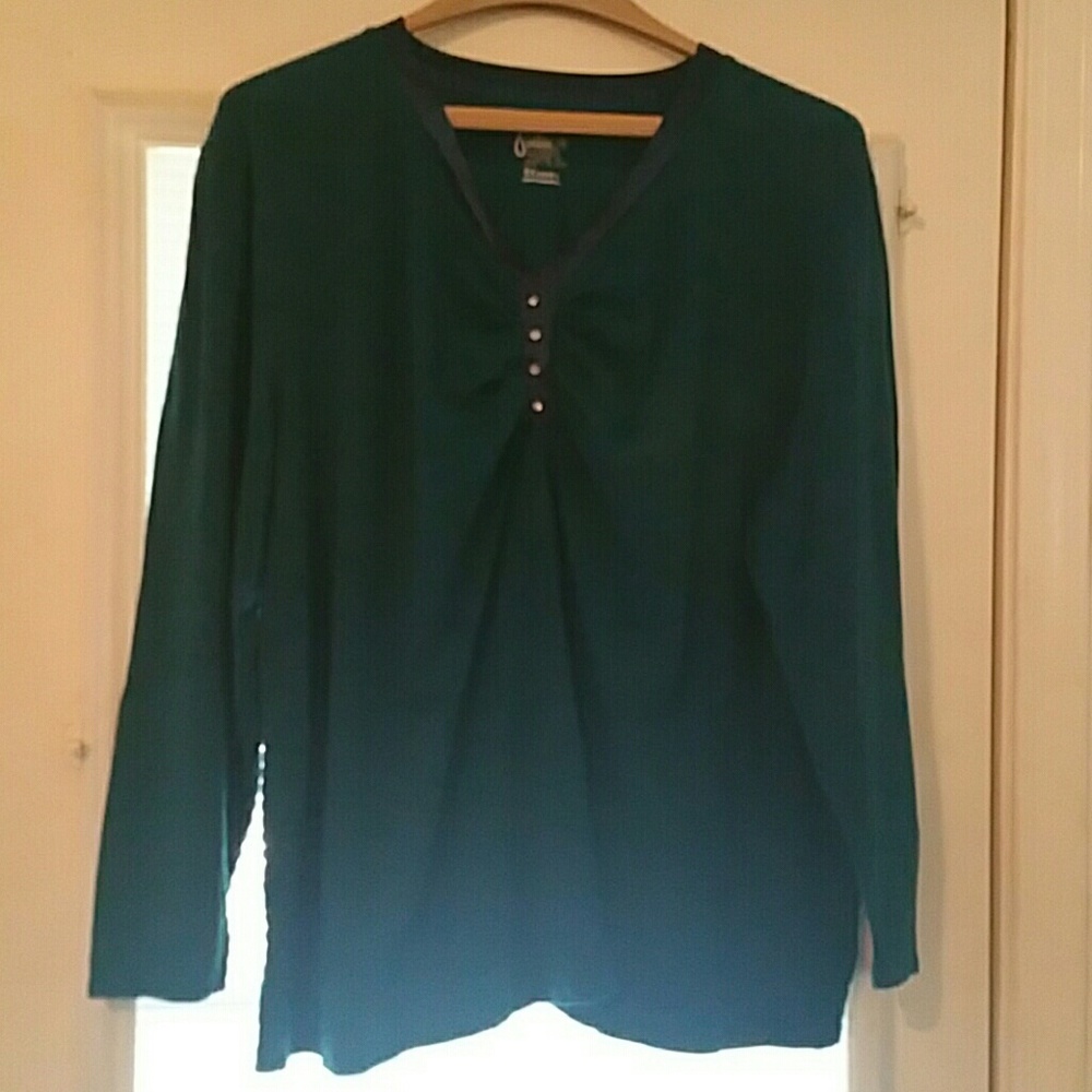 Just my size emarld green shirt 30W/32W