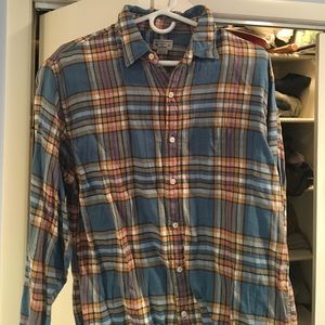 Jcrew men's light weight flannel