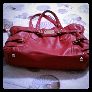 Large purse ,six pockets, 3 handles