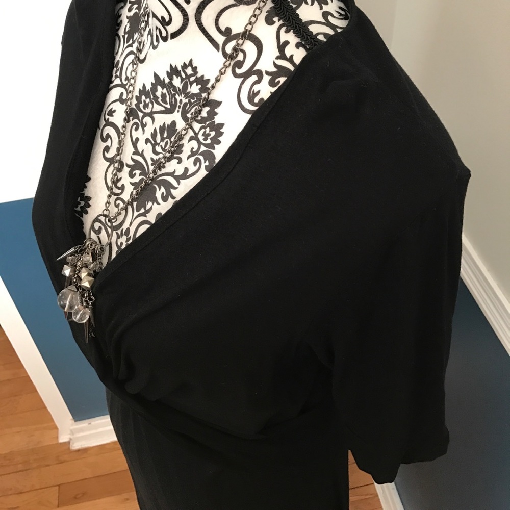 V-neck designed Banana Republic dress