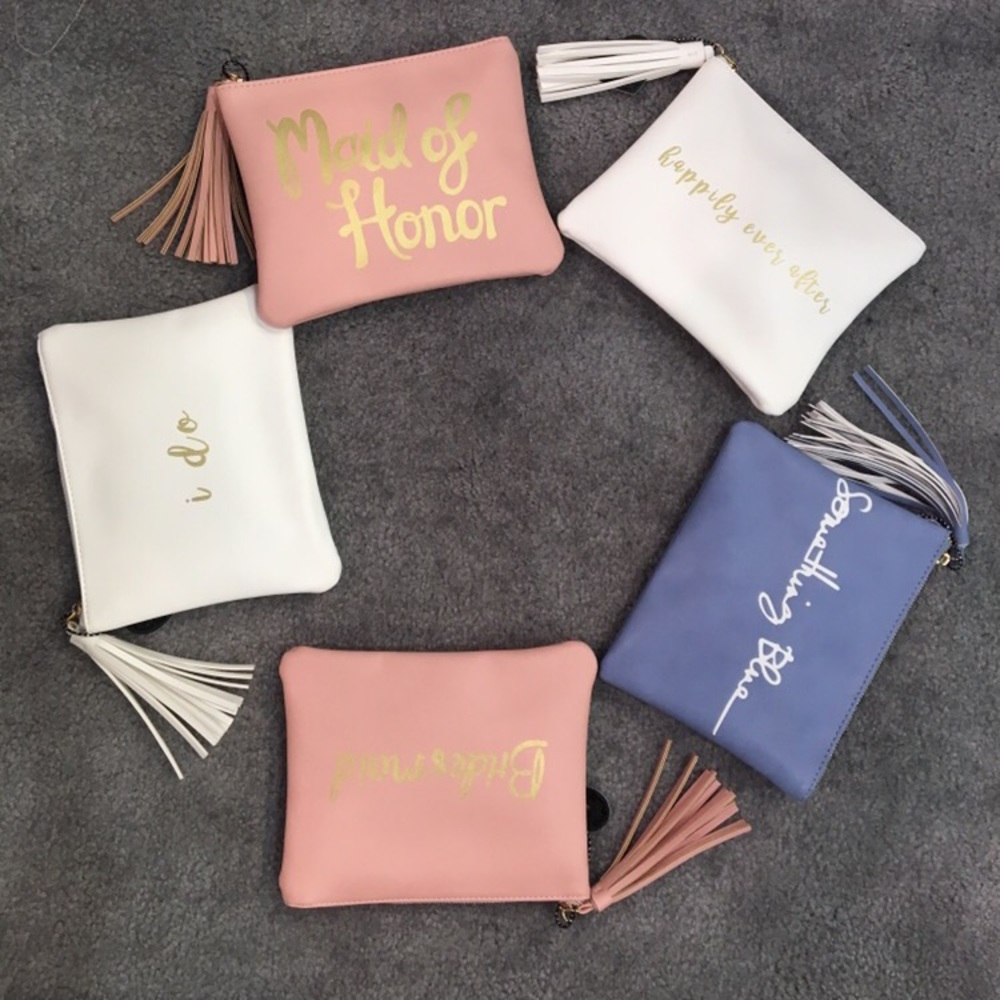 Perfect bride bags! Great for gifts or keepsakes!