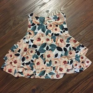 Show Me Your MuMu 'Steel Magnolia' King Crop Top