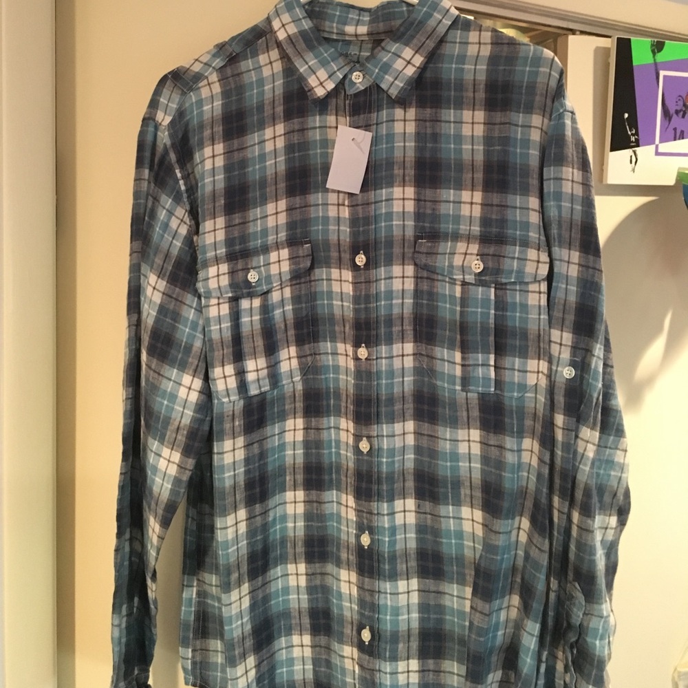 Jcrew light weight flannel