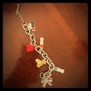 This is a sold out charm bracelet from Moschino.