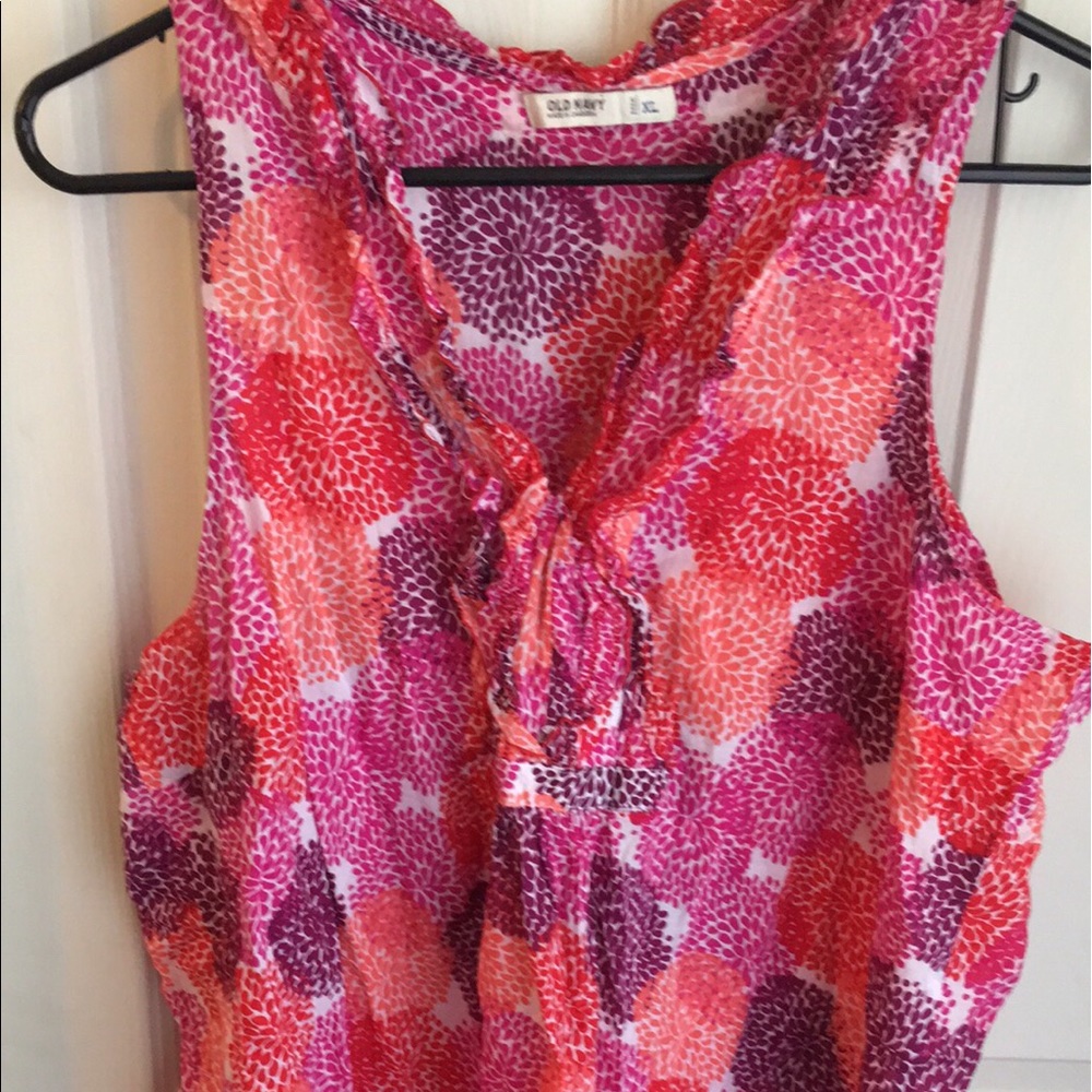 Colorful Old Navy top