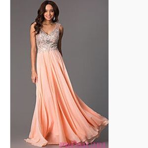 Long formal prom dress