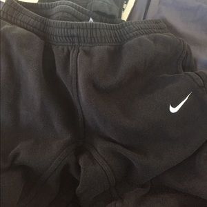 Men's size small Nike Black Sweatpants