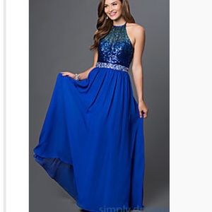 Long Formal prom dress