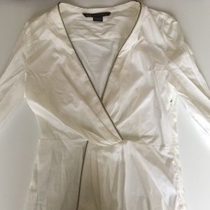 White zip top from AX