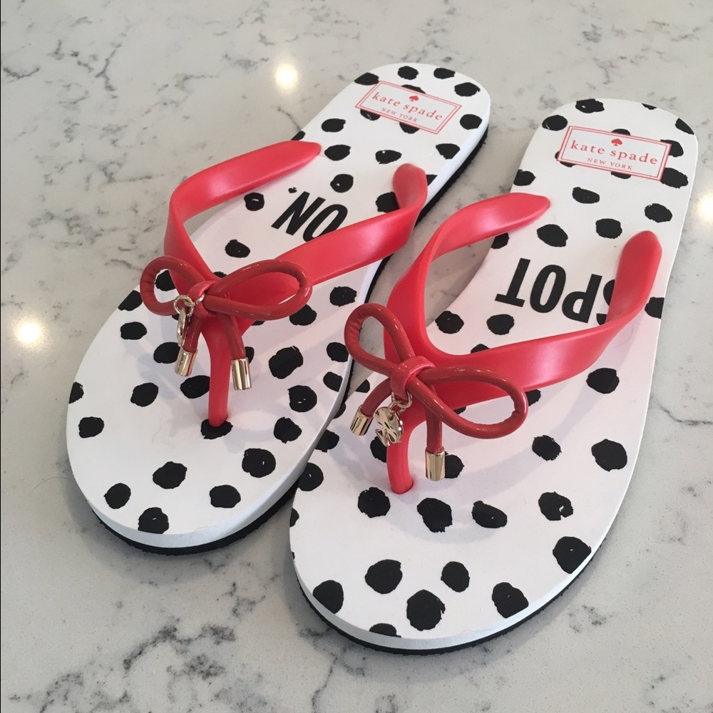 KATE SPADE Flip Flops- New