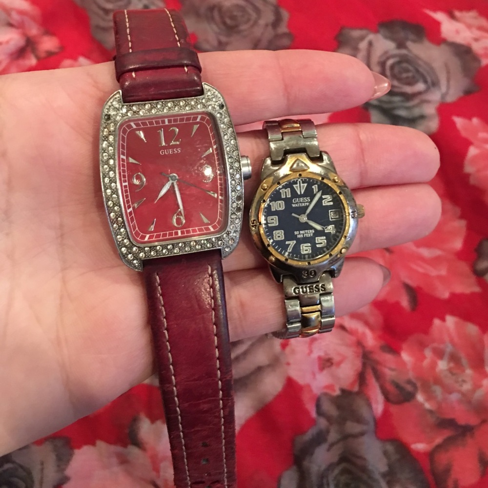 2@ authentic vintage GUESS watches