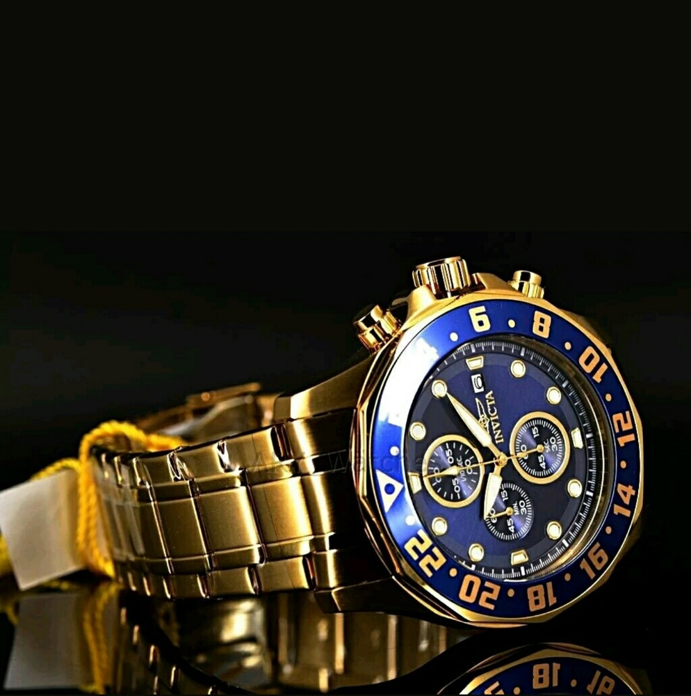 Big sale,$795 Invicta 18k gold watch