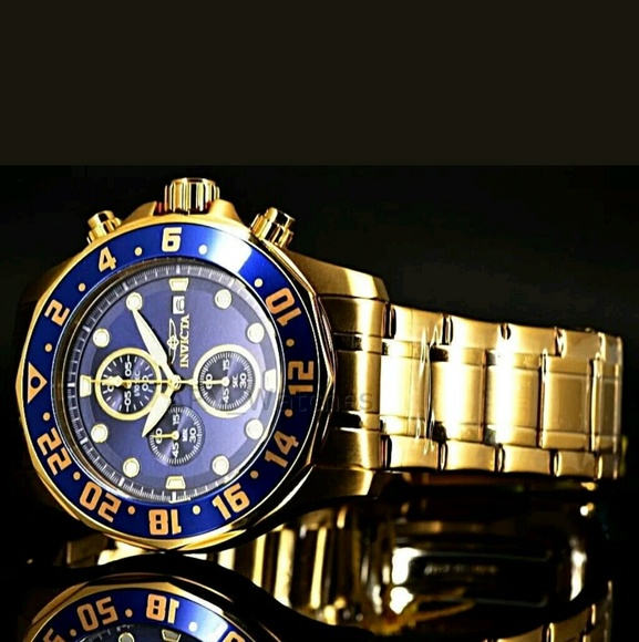 Big sale 795 Invicta 18k gold watch