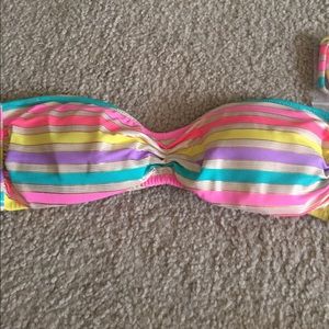 Victoria's Secret Multi Stripe Bandeau Top