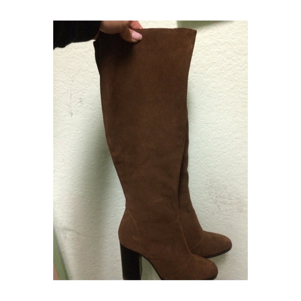 Zara knee high boots size 6Wmns
