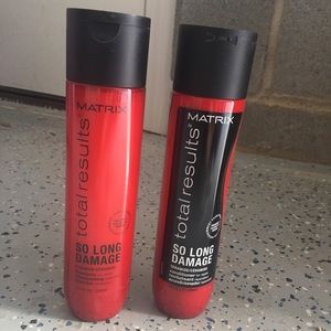 Matrix Total Results shampoo and conditioner