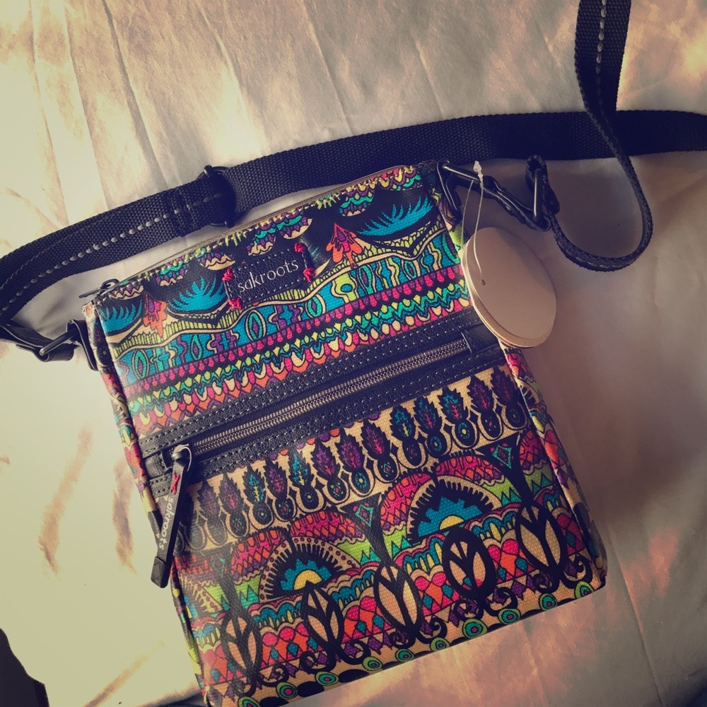 Colorful cross body bag