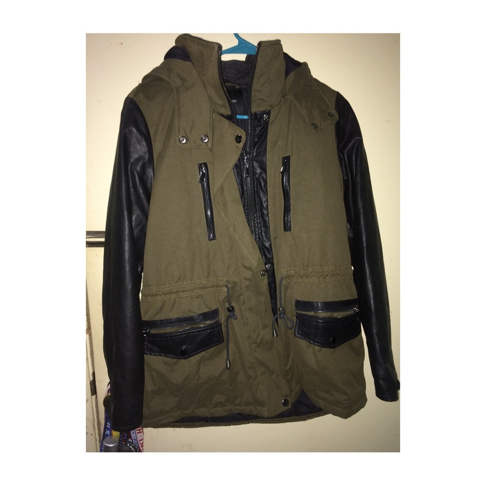 Forever 21 Olive/Black jacket size Sm