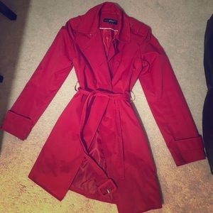 Red Trench Coat