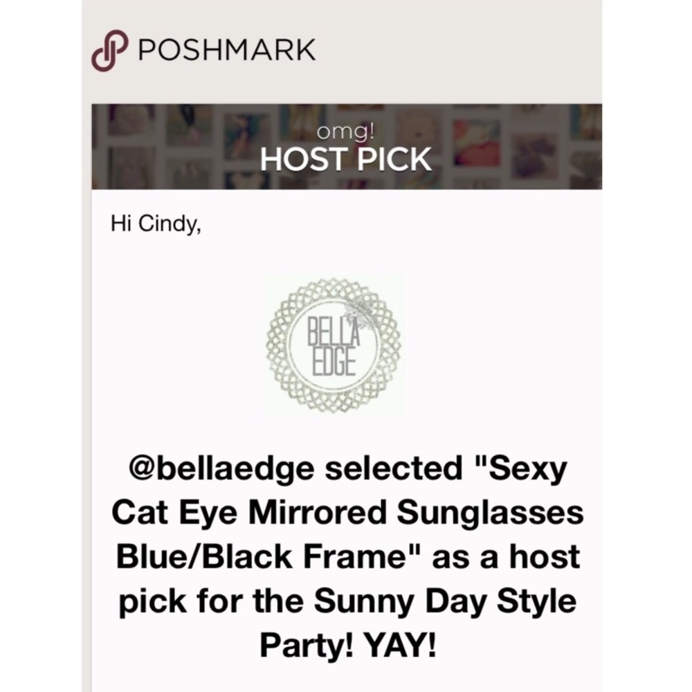 🎉HP 4/23🎉Sexy Cat Eye Mirrored Sunglasses - Picture 7 of 7