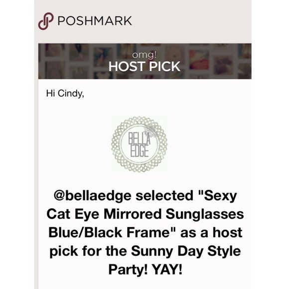 🎉HP 4/23🎉Sexy Cat Eye Mirrored Sunglasses - Picture 7 of 7