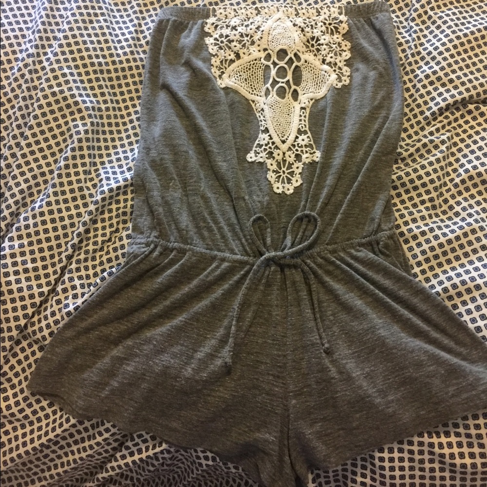 Lucky Brand Strapless Romper