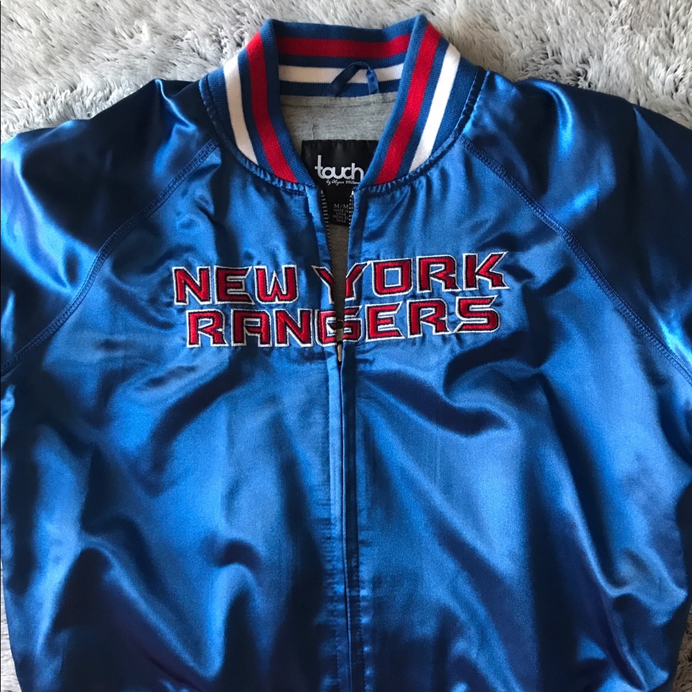 New York Rangers Touch By Alyssa Milano Sateen