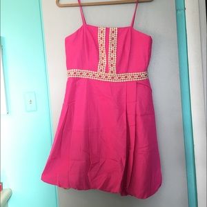 Pink Tommy Hilfiger bubble dress