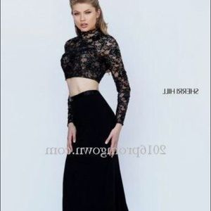 Black Sherri hill prom dress
