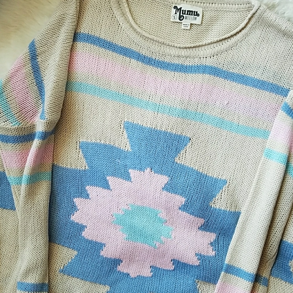 Bonfire Pullover Sweater - Paztec - image 4