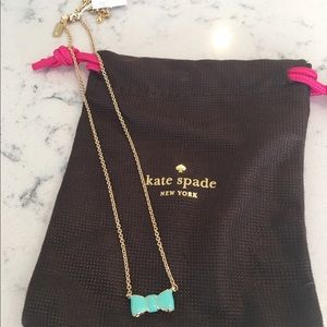 Kate Spade Necklace with bow- NWT