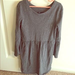 Girls GAP Sparkle grey dress