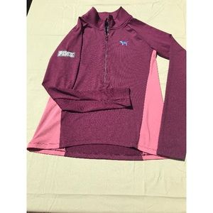 Victoria's Secret 1/4 zip jacket pink, SM