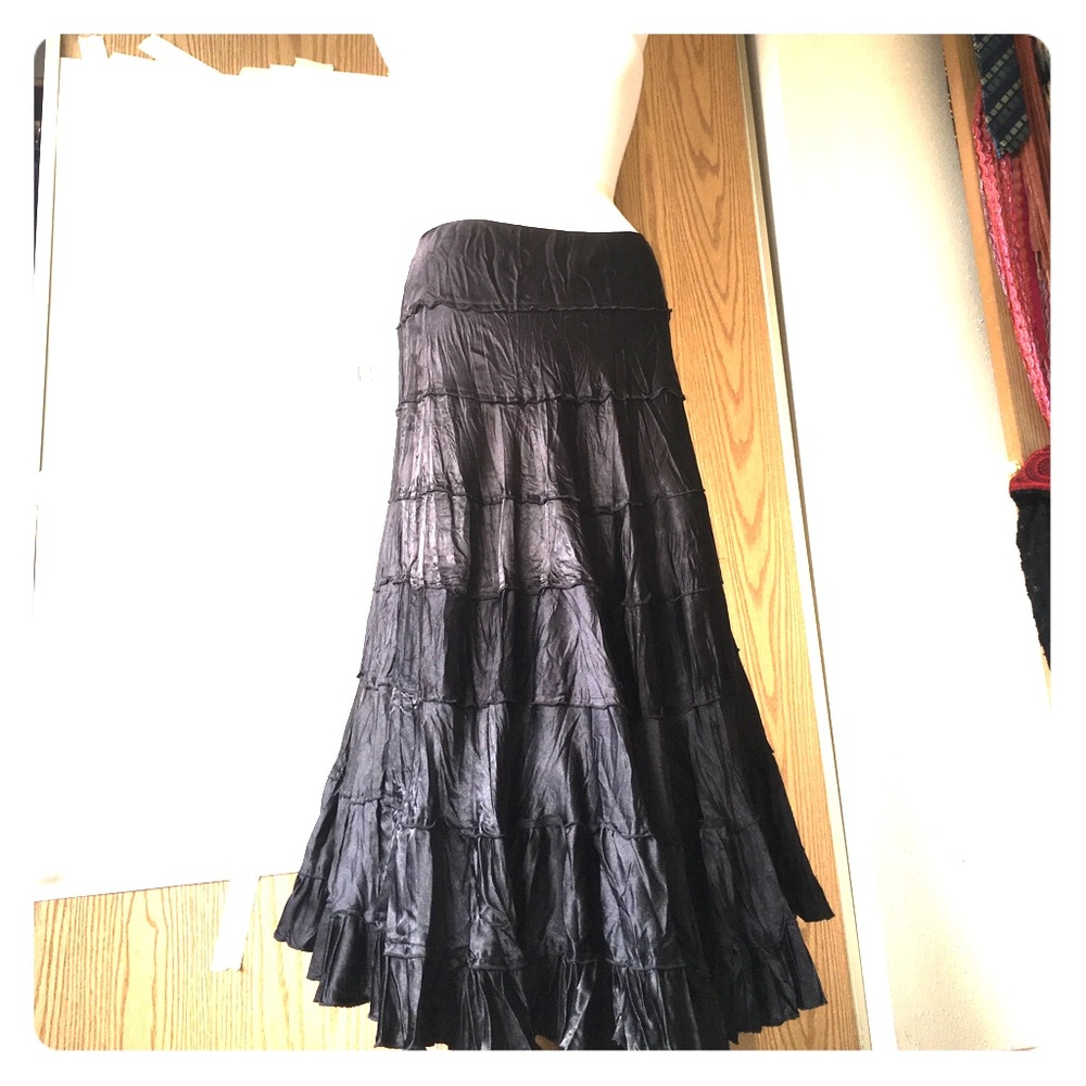 Stunning Black Long Skirt