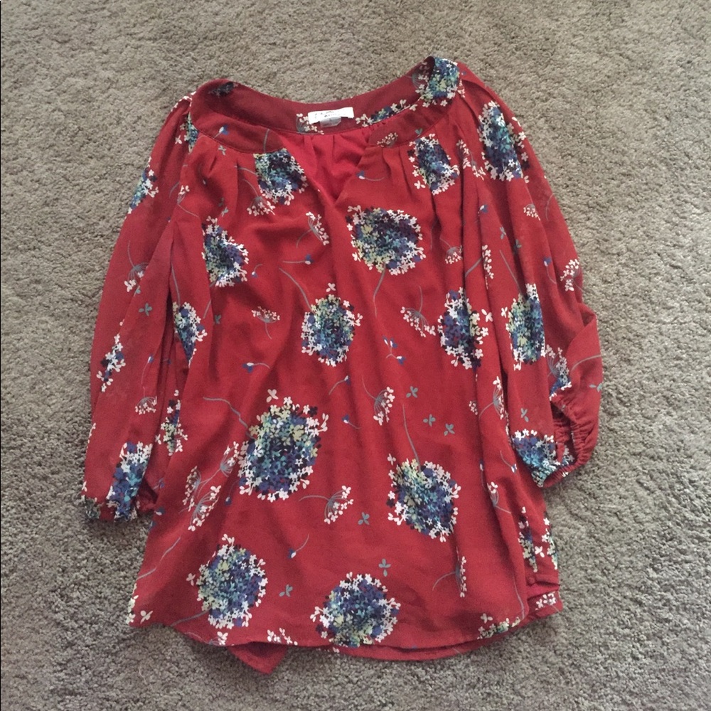 Ezra floral blouse