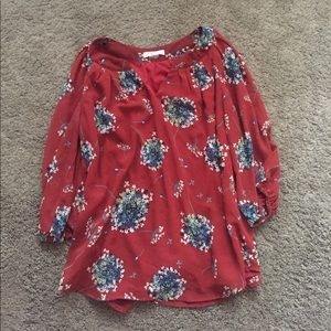 Ezra floral blouse