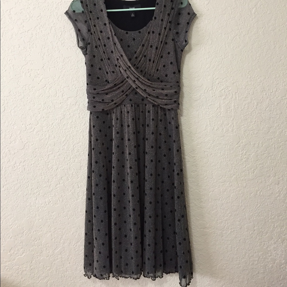 B.Moss polka dot dress