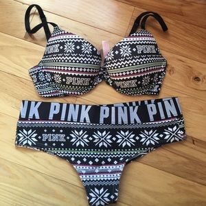 PINK Matching bra and panty set