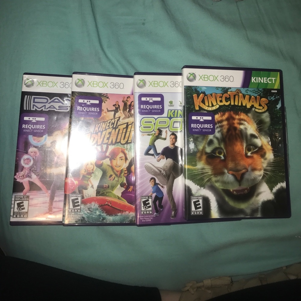 XBOX 360 KINECT GAMES