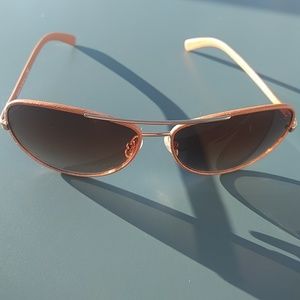 Women's Tory Burch Aviator Sunglasses