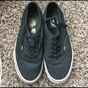 Glitter black Vans