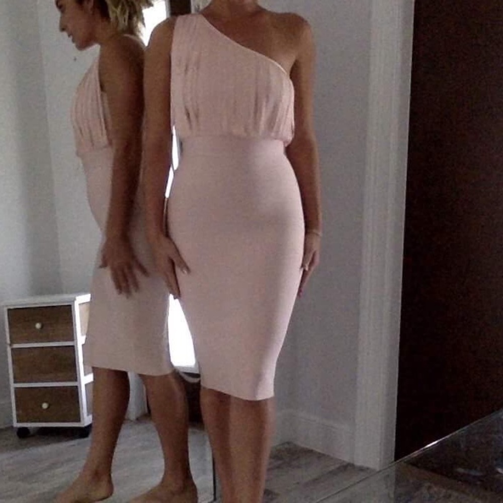 House of CB 'Alala' Fringe Bandage Dress