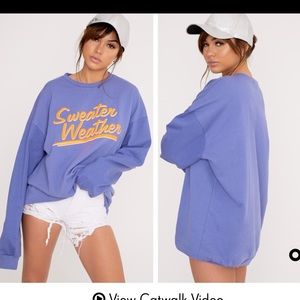 Sweater Weather Oversized Sweatshirt