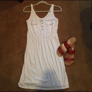 White t shirt dress