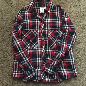Zara plaid button down
